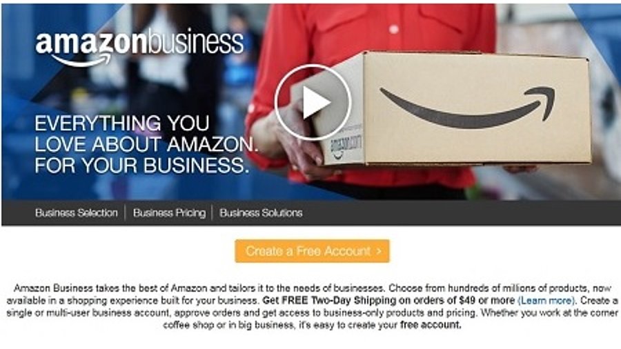 Screenshot Amazon Business