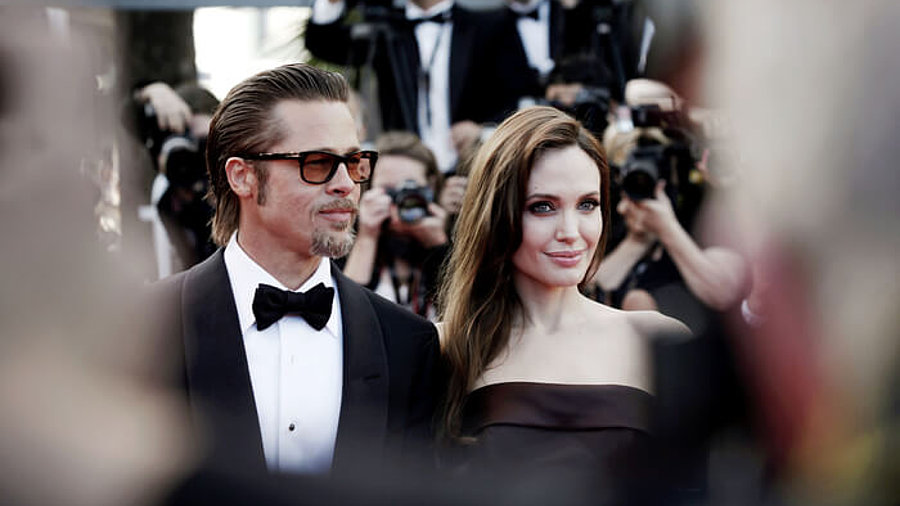 Hollywood-Superstars Angelina Jolie und Brad Pitt