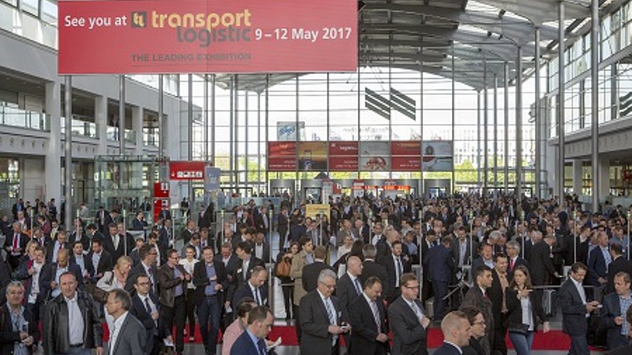 Die transport logistic 2015 in München.