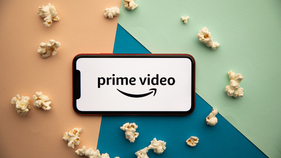 Prime Video Logo auf Smartphone