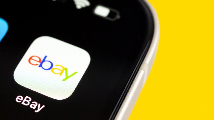 App des Online-Marktplatzes Ebay auf einem Smartphone