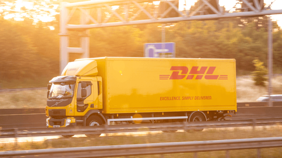 DHL-Lkw