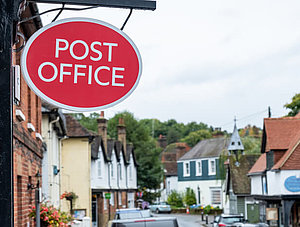 Post Office Schild