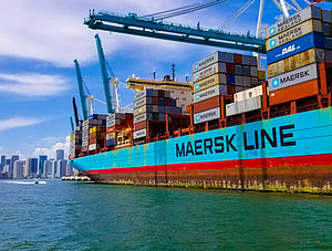 Maersk Schiff