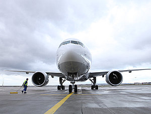 Boeing der Lufthansa Cargo