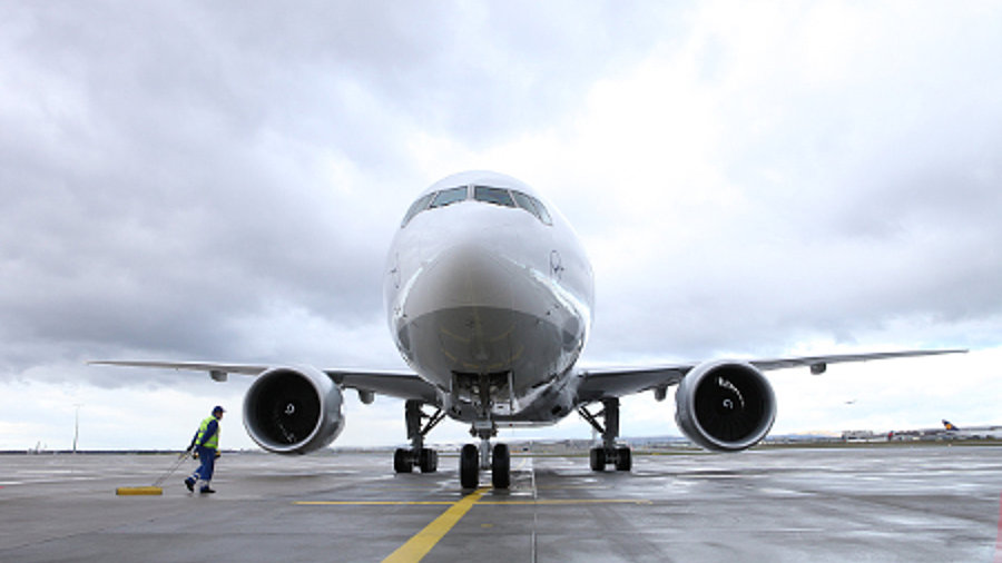 Boeing der Lufthansa Cargo