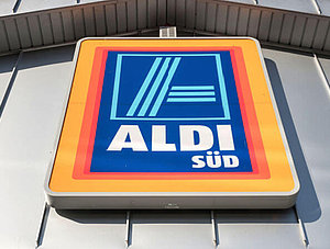 Filiale von Aldi S&uuml;d