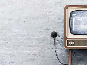 Fernseher im Retro-Style