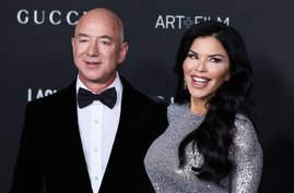 Amazon-Gründer Jeff Bezos mit seiner Lebensgefährtin Lauren Sanchez