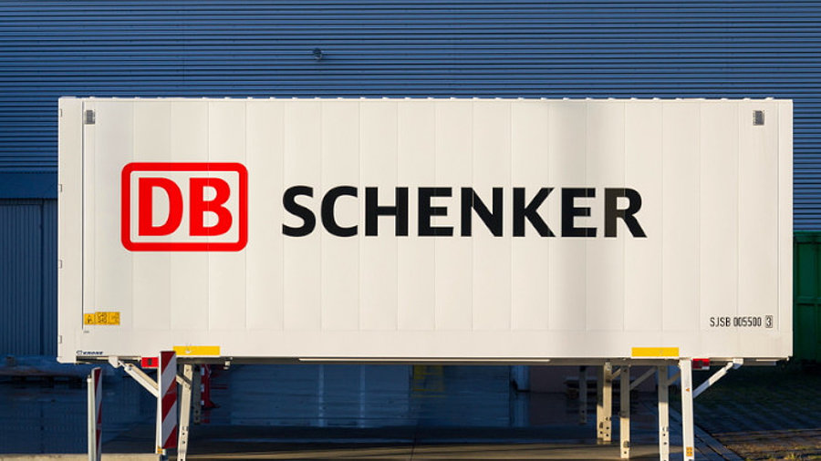 DB Schenker Logo Container