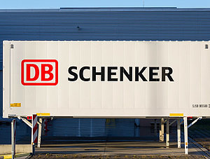 DB Schenker Logo Container