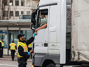 Lkw Kontrolle Polizei