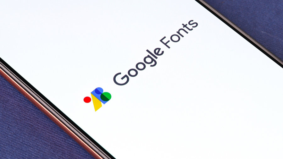 Google Fonts Logo auf Smratphone
