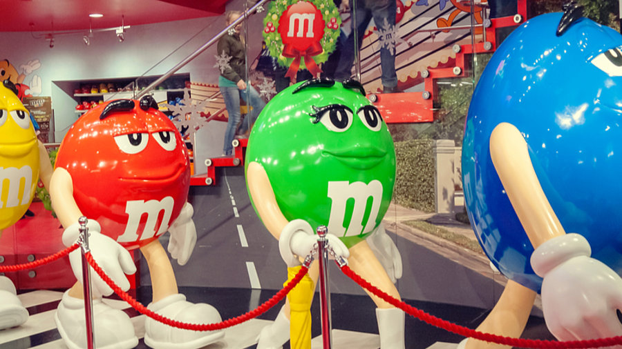 M&amp;M's als Figuren