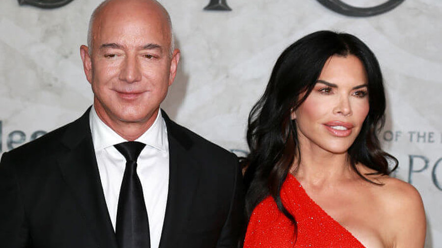 Amazon-Gründer Jeff Bezos mit Partnerin Lauren Sanchez