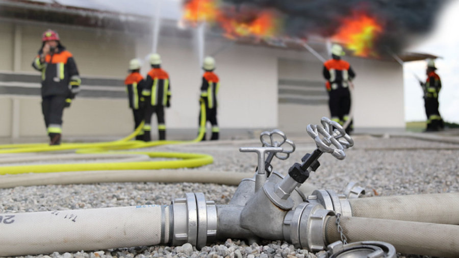 Feuerwehr im Einsatz