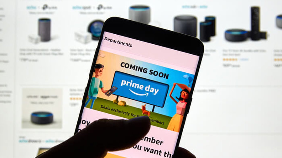 Prime-Day auf Smartphone