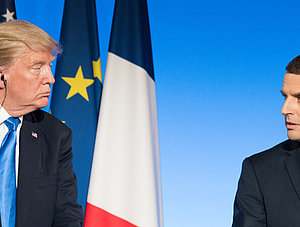 Trump und Macron