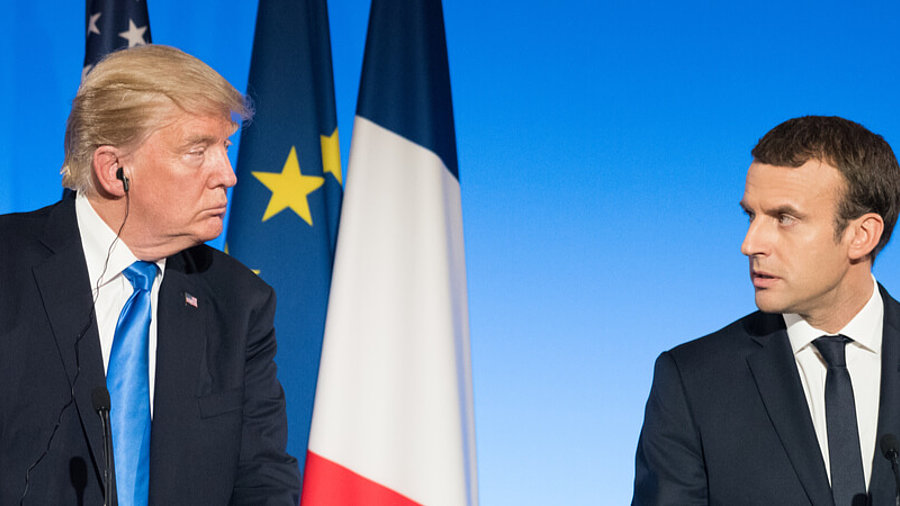 Trump und Macron