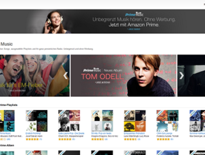 Amazon Prime Music Screenshot