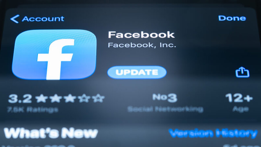 Facebook im App Store