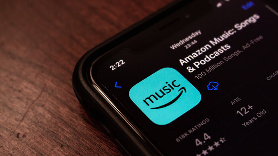 Amazon Prime Music auf einem Smartphone