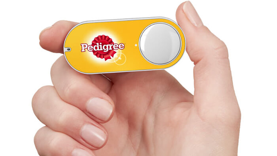 Ausschnitt Pressebild: Amazon Dash Button 