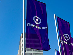 Gamescom Fahnen