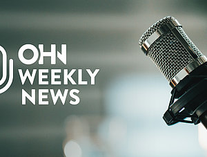 Mikrofon mit OHN Weekly News Logo