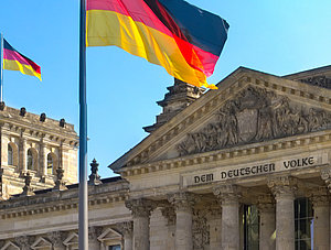 Reichstagsgeb&auml;ude in Berlin