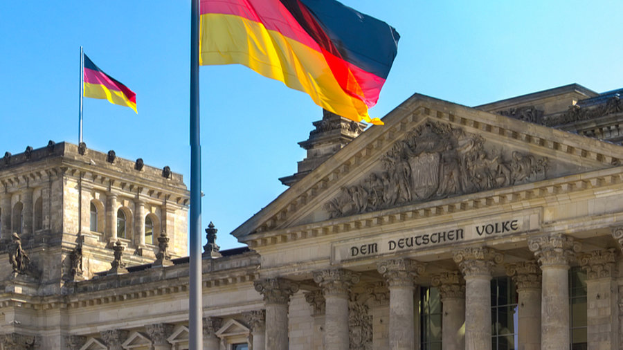 Reichstagsgeb&auml;ude in Berlin