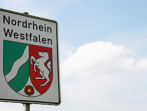 Schild Nordrhein-Westfalen