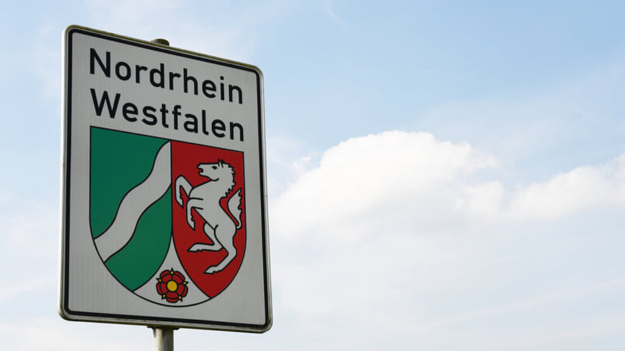 Schild Nordrhein-Westfalen