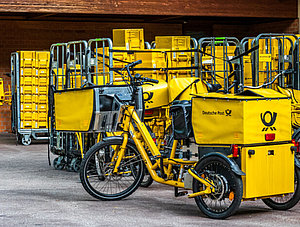 Deutsche Post Postfahrräder