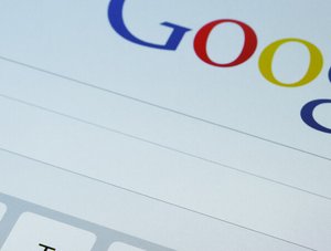 Google-Startseite in Frankreich