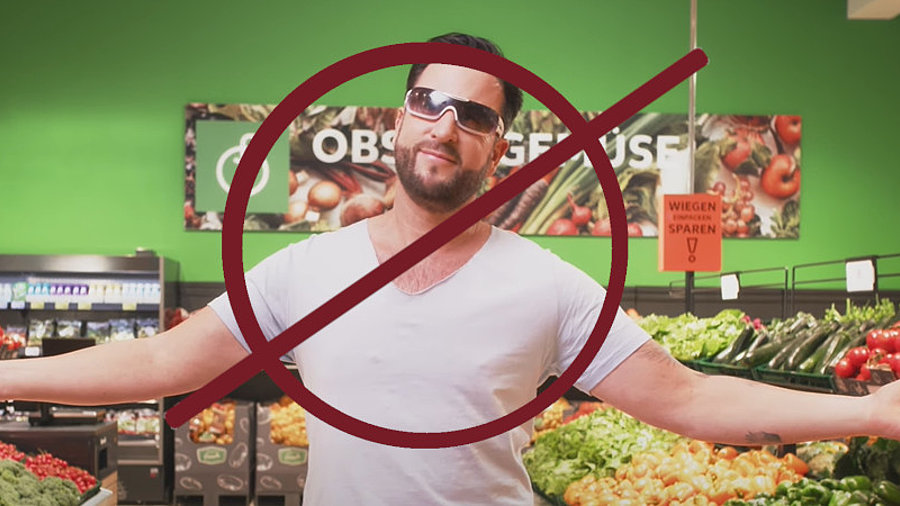 Screenshot: Wendler im gestoppten Kaufland-Video