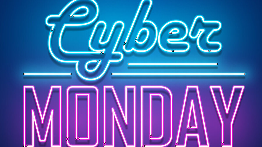 Leuchtschrift: Cyber Monday