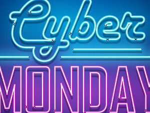 Leuchtschrift: Cyber Monday