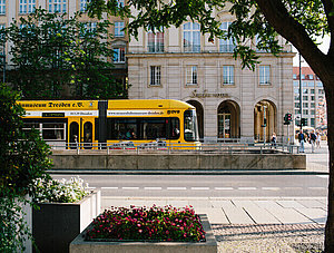 Symbolbild Tram in Dresden