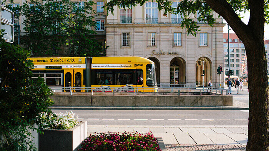 Symbolbild Tram in Dresden