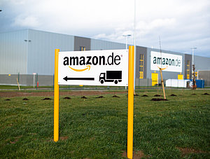 Amazon-Logistikstandort in Deutschland (Symbolbild)