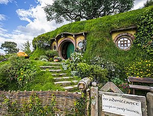 Hobbit-Höhle aus Der Herr der Ringe