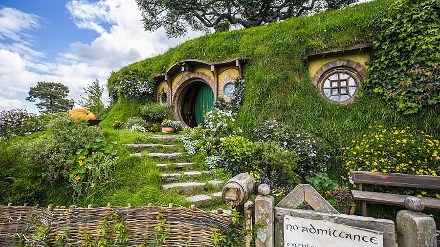 Hobbit-Höhle aus Der Herr der Ringe