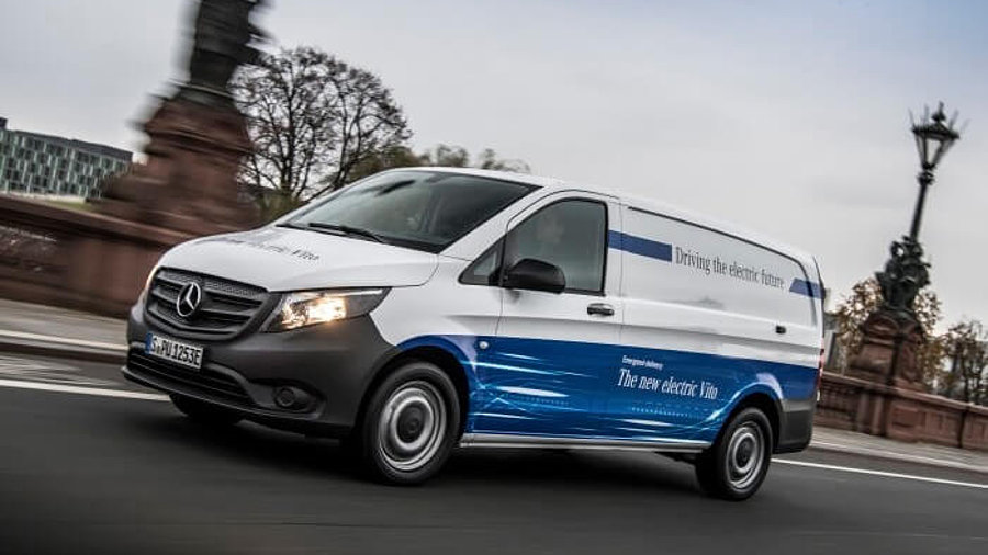  Elektrische Transporter von Mercedes-Benz Vans: eVito macht den Auftakt 2018