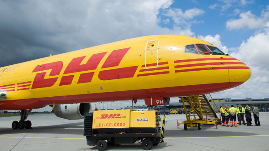 DHL Flugzeug