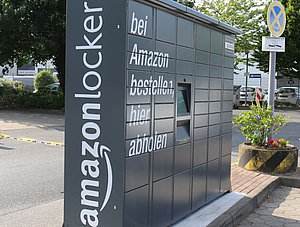 Paketbox: Foto eines Amazon Locker