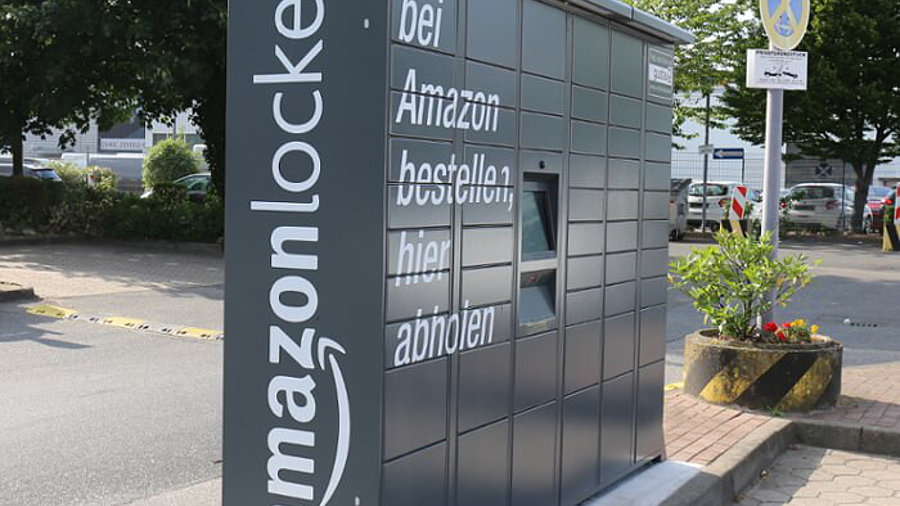 Paketbox: Foto eines Amazon Locker