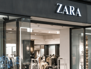 Filiale des Modeh&auml;ndlers Zara