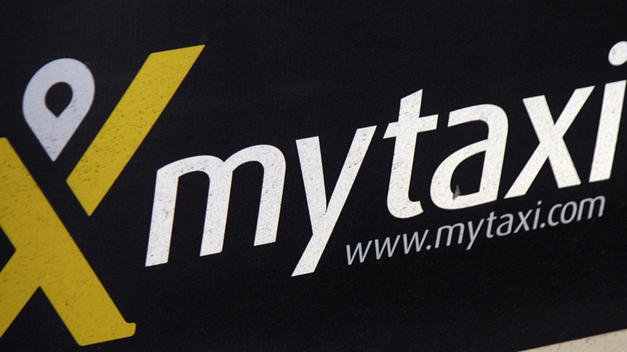 Logo des Taxi-Konkurrenten Mytaxi