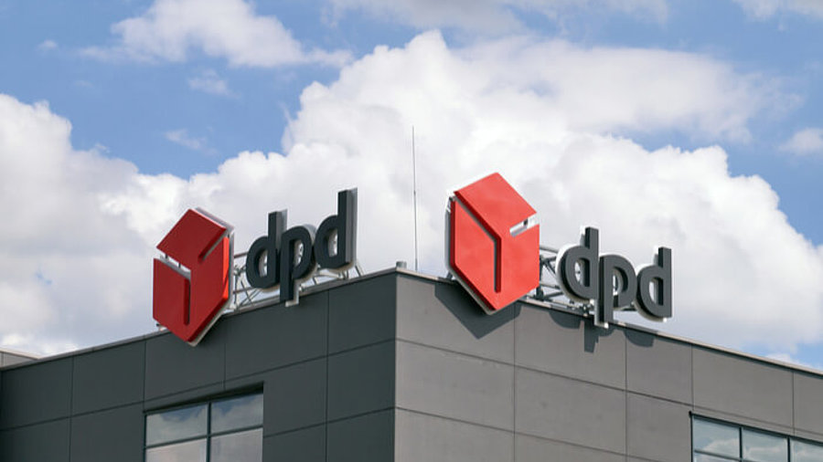 DPD-Logo Gebäude